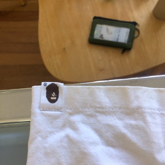 Bape White Graphic Tee - Picture 6 of 7